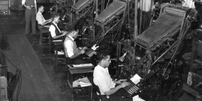 1956 Typesetting